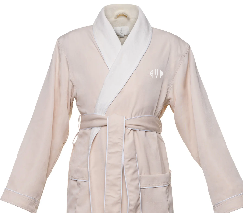 Brushed Microfiber Robe Lined in Terry | Style: DSM4000