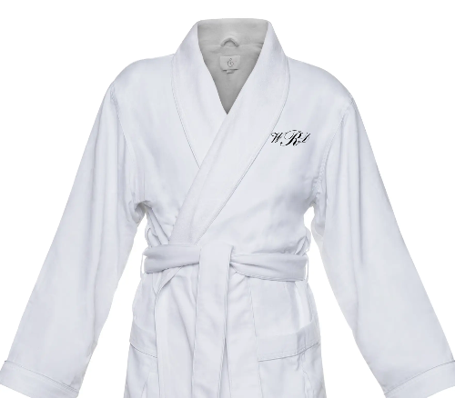 Brushed Microfiber Robe Lined in Terry | Style: DSM4000