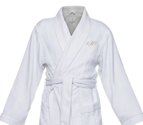 Brushed Microfiber Robe Lined in Terry | Style: DSM4000