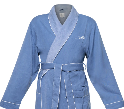 Brushed Microfiber Robe Lined in Terry | Style: DSM4000