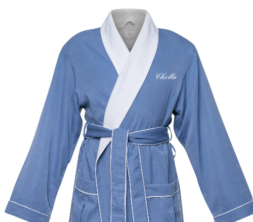 Brushed Microfiber Robe Lined in Terry | Style: DSM4000