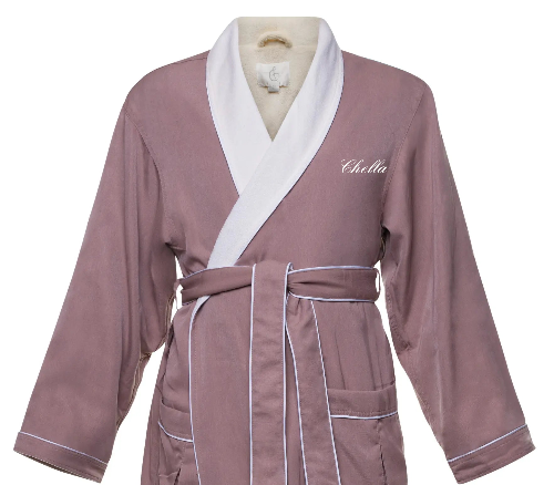 Brushed Microfiber Robe Lined in Terry | Style: DSM4000