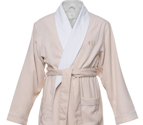 Brushed Microfiber Robe Lined in Terry | Style: DSM4000