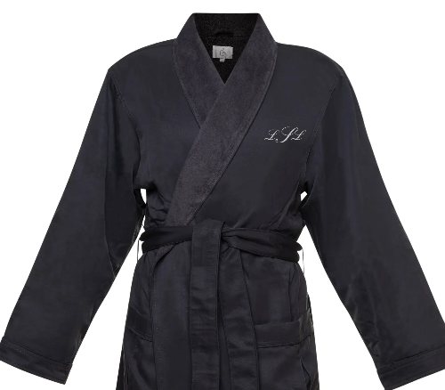 Brushed Microfiber Robe Lined in Terry | Style: DSM4000