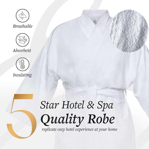 Essentials Light Weight Terry Kimono Robe | STYLE: ETK8000 - Luxury Hotel & Spa Robes by Chadsworth & Haig