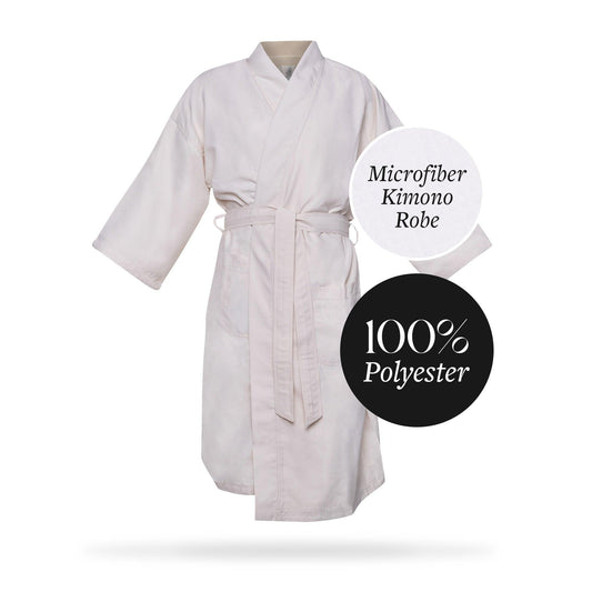 Microfiber Plush Kimono Robe with Minx Plush Lining | Style: MPK3000 - Luxury Hotel & Spa Robes by Chadsworth & Haig