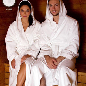 Microfiber Plush Robe With A Hood | Style: MPRH300 - Luxury Hotel & Spa Robes by Chadsworth & Haig