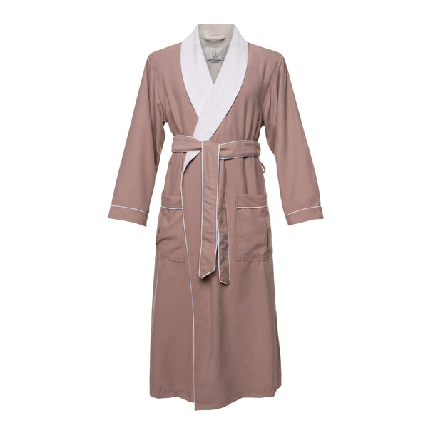 Brushed Microfiber Robe Lined in Terry | Style: DSM4000