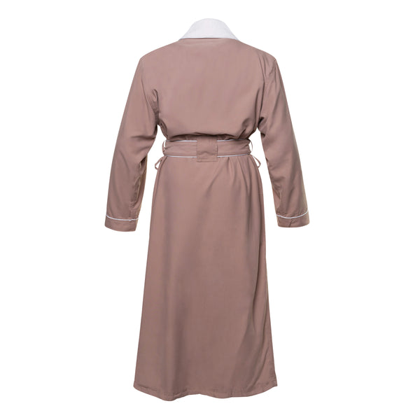 Brushed Microfiber Robe Lined in Terry | Style: DSM4000