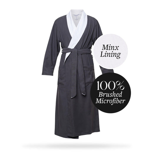 Microfiber Plush Robe with Minx Plush Lining | Style: MPR3000 - Luxury Hotel & Spa Robes by Chadsworth & Haig