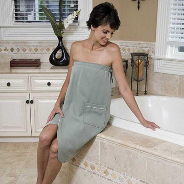 Women Ladies Bath Towel Microfiber Spa Beach Bath Shower Wrap Robe